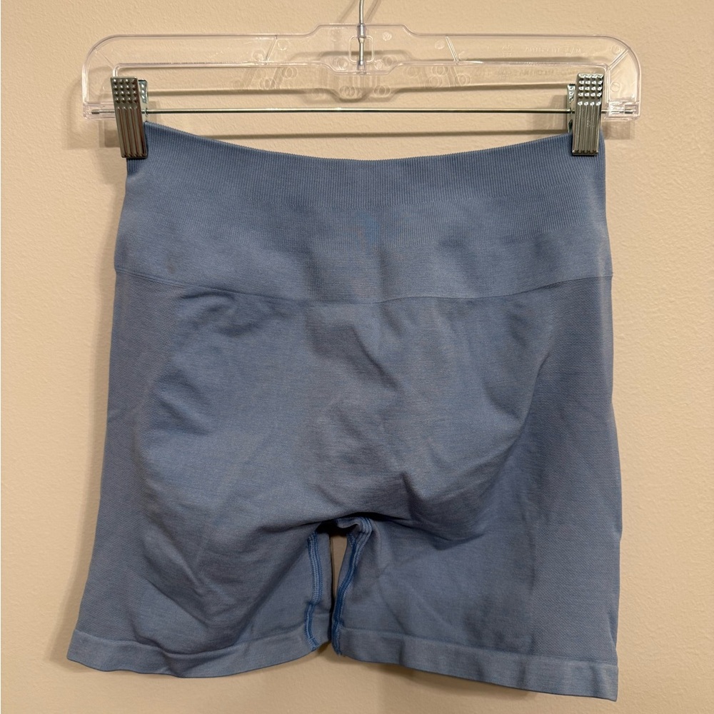 Blue Seamless Shorts
